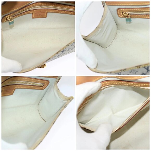 LOUIS VUITTON Monogram Mini Camille Chain Bag Blue M92002 LV Auth 135481 - Picture 15 of 16